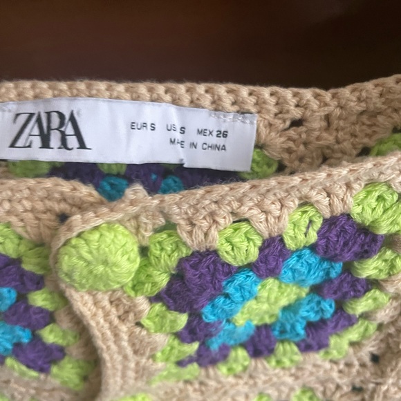Zara Granny Square Vest - Picture 3 of 3